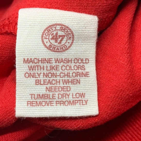 47 Brand Long Sleeve Full Zip Houston Texans NFL Jacket Red/Navy XL - Picture 6 of 8